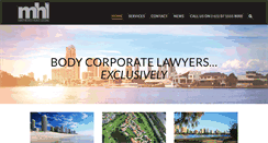 Desktop Screenshot of mathewshuntlegal.com.au